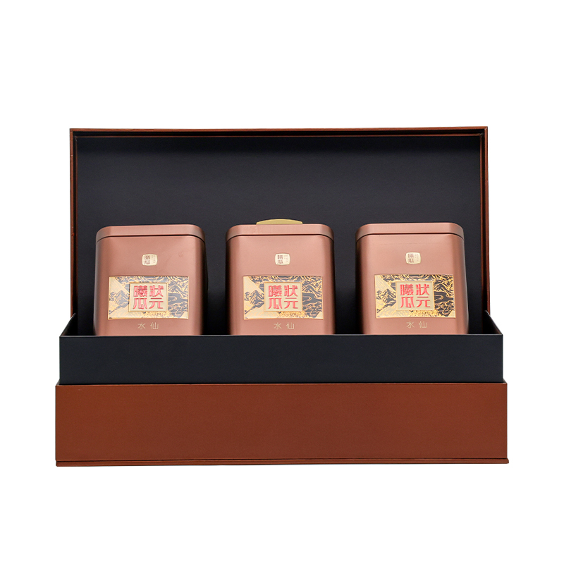 曦瓜状元水仙茶叶正岩武夷岩茶特级大红袍肉桂茶叶乌龙茶送礼盒装